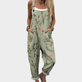 Heidi | Comfortable Printed Dungarees