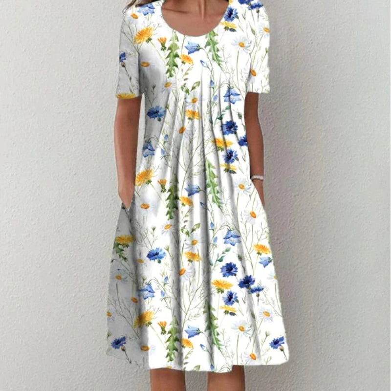 Marianne | Cotton Tummy Coverage Dress