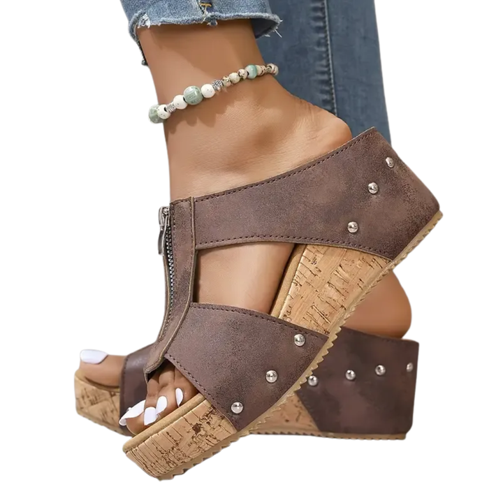 Nely | Sandals with Open Toe and Arch Support
