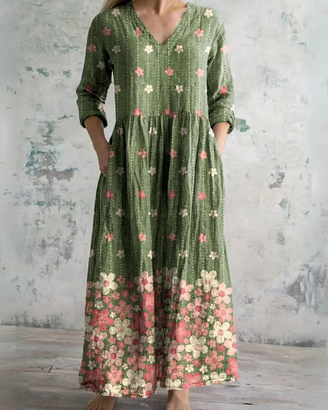 Clara | Comfort Floral Maxi Dress