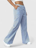 Birgit | Comfortable Wide Leg Trousers with Elegant Details