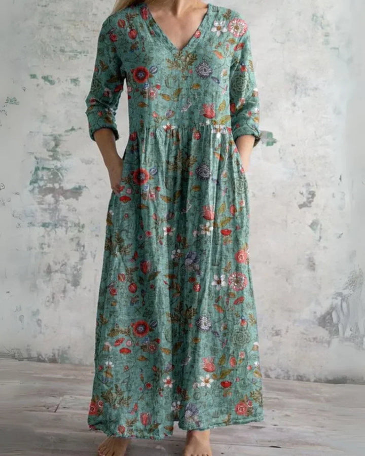 Clara | Comfort Floral Maxi Dress