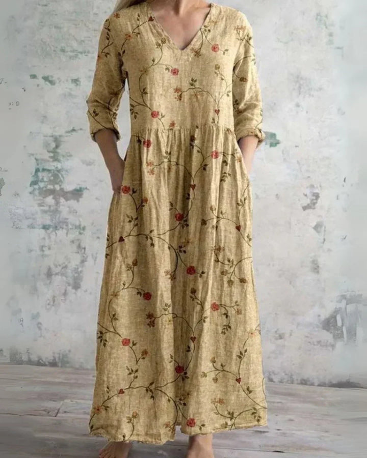 Clara | Comfort Floral Maxi Dress