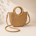 Marisol | Handwoven Half-Moon Crossbody