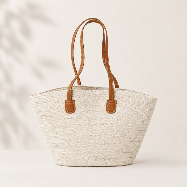 Estelle | Classic Handwoven Market Tote