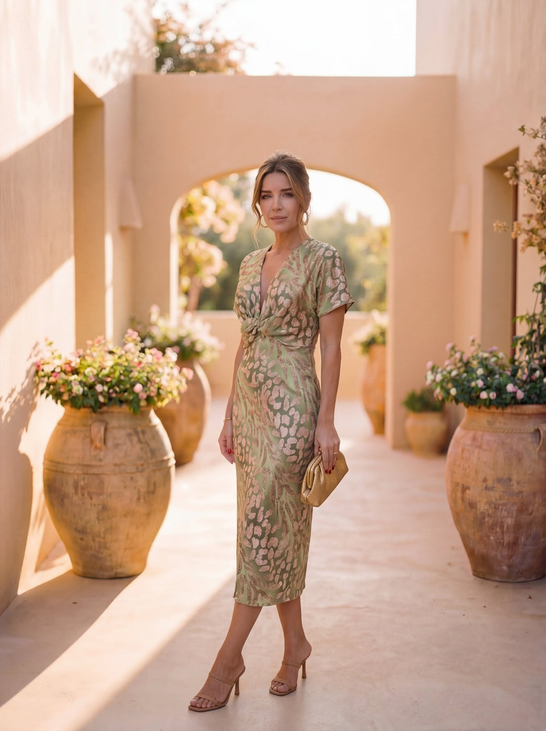 Dorette | Elegant Midi Dress
