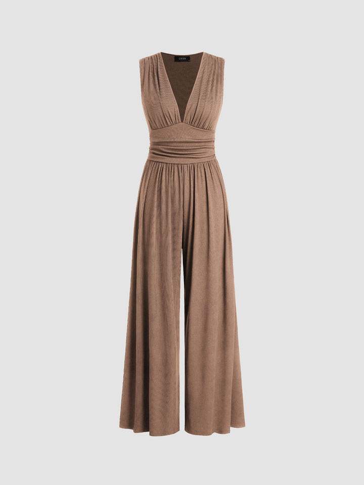 Wilma | Stylish Sleeveless Jumpsuit with Wide Legs