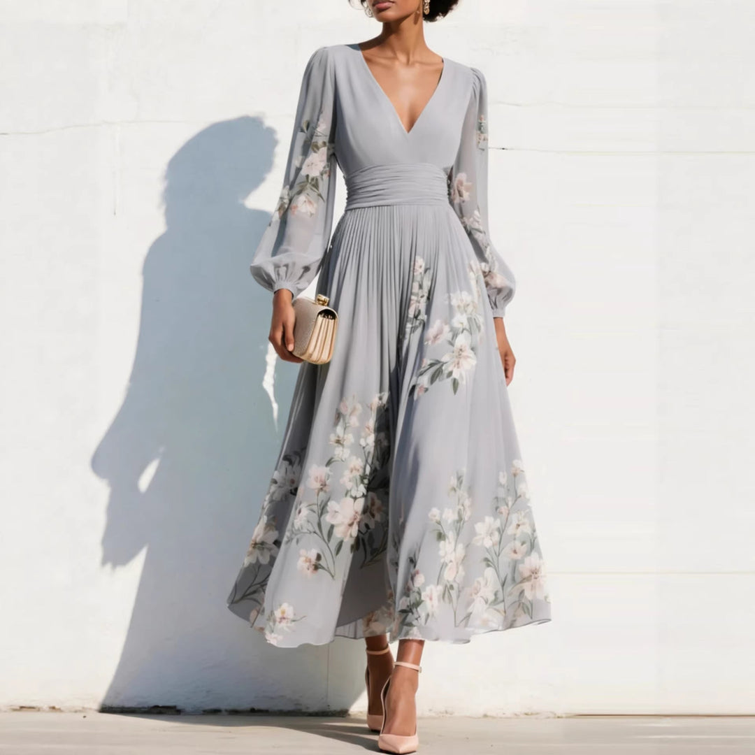Rosa | Fresh Floral Midi Dress