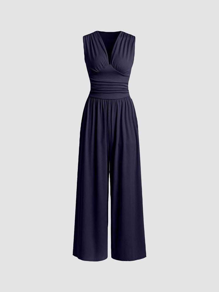 Wilma | Stylish Sleeveless Jumpsuit with Wide Legs
