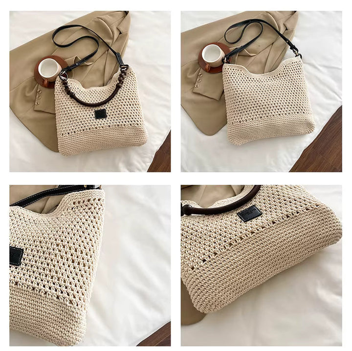 Petra | The Wooden Bead Shoulder Bag