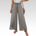 Stella | Lisette Trousers with Wide Legs and Geometric Print