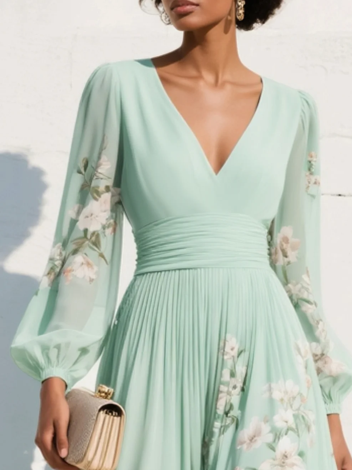 Rosa | Fresh Floral Midi Dress