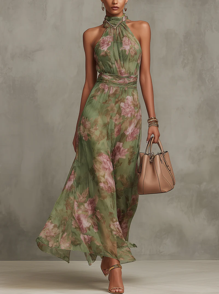 Sophie | Elegant Summer Dress with Floral Pattern