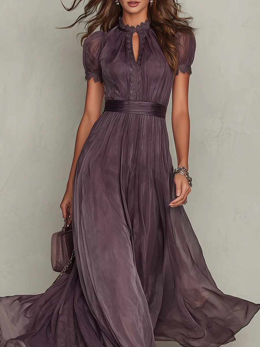 Petra | Maxi Dress with Lace Details