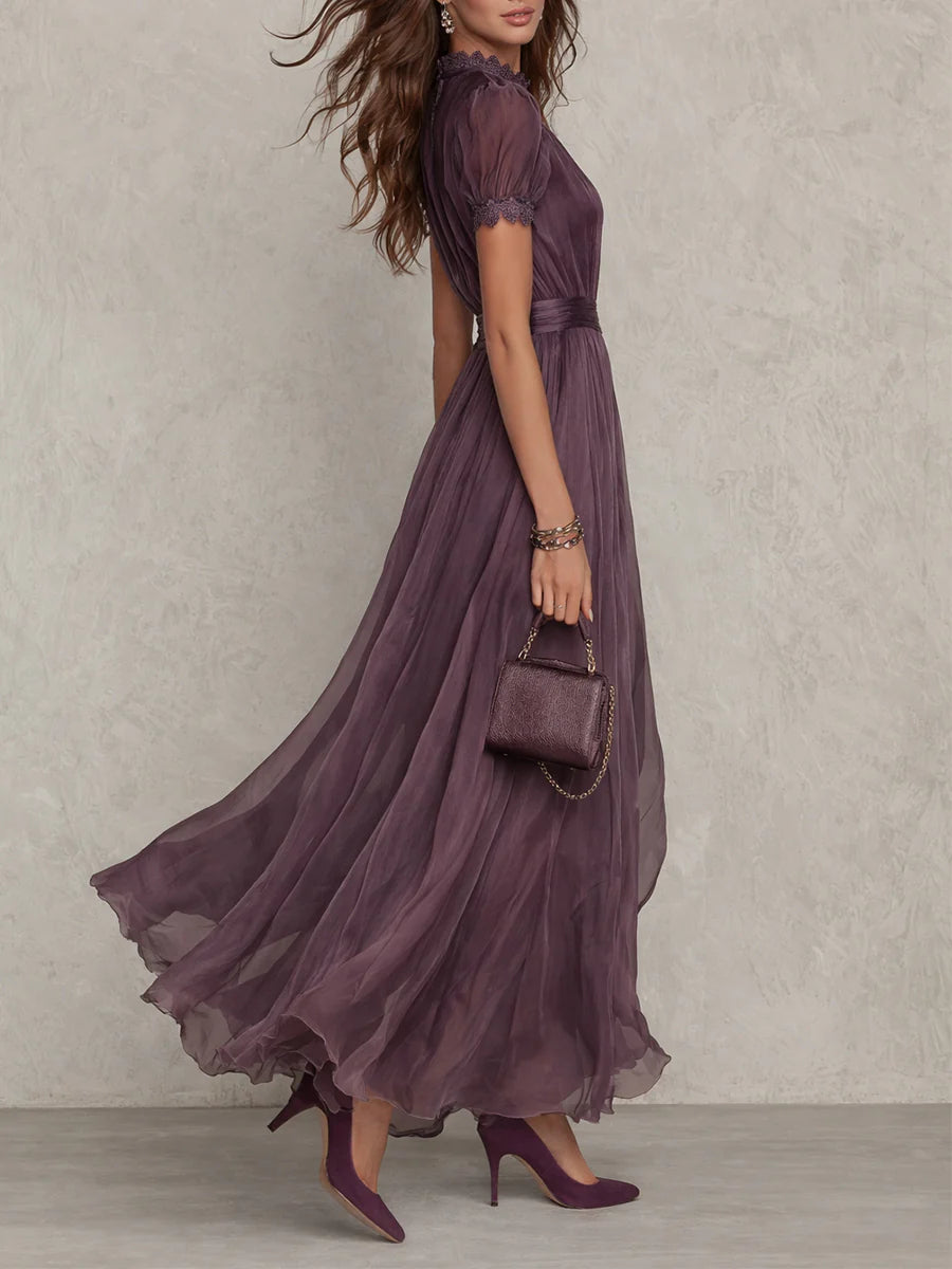 Petra | Maxi Dress with Lace Details