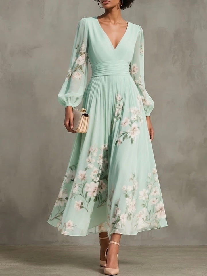 Rosa | Fresh Floral Midi Dress