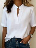 Cornelia | Elegant Blouse with Refined Collar