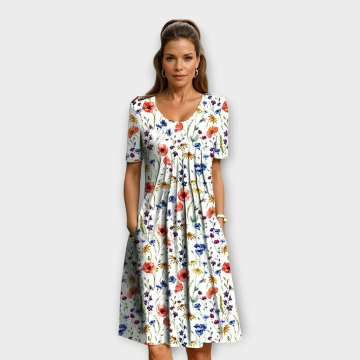 Marianne | Cotton Tummy Coverage Dress