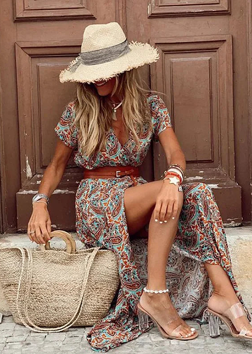 Celeste | Airy & Stylish Boho Maxi Dress