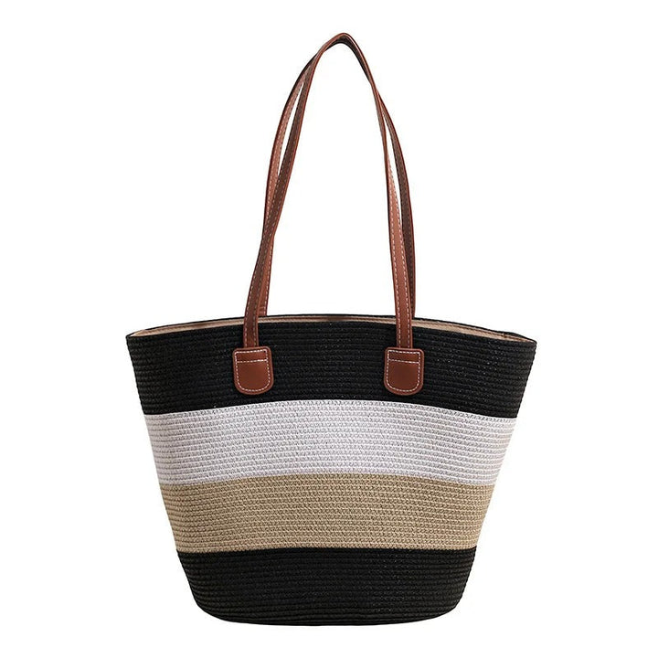 Cora | The Colourful Woven Straw Tote